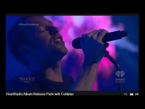 Coldplay - True Love live @ iHeartRadio Album Release Party 2014