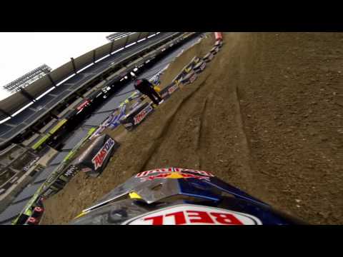  GoPro HD: James Stewart Practice Lap 2013 February, 2 Monster Energy Supercross From Anaheim, CA