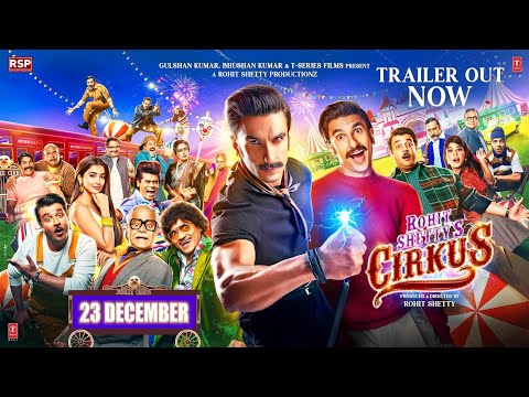 Cirkus Official Trailer- Ranveer Singh, Pooja Hegde, Jacqueline, Deepika Padukone