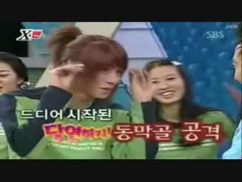 Hee Chul cute cut when he knocked out 3 persons