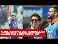Kohli's 166* vs Sri Lanka: Records shattered as Virat Kohli surpasses Sachin Tendulkar's ODI records