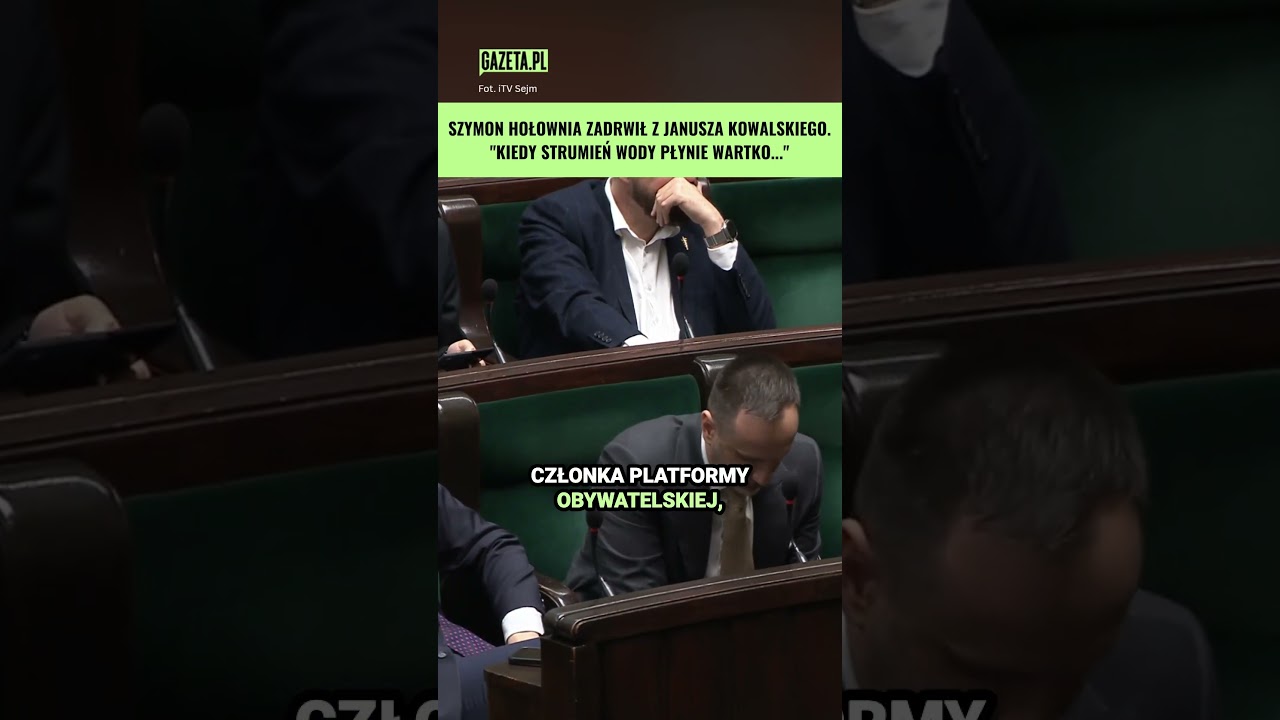 Hołownia zadrwił z Kowalskiego #shorts