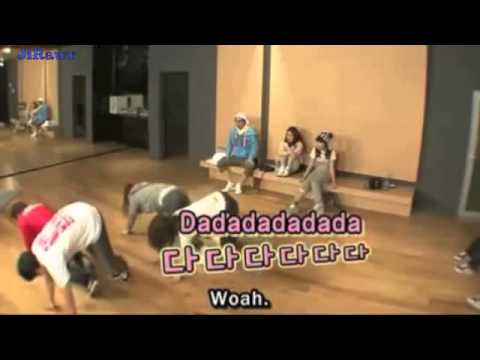 지연 Jiyeon (T-ara) Kahi (After School) learning break dance