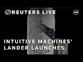 LIVE: Intuitive Machines lander launches to the Moon