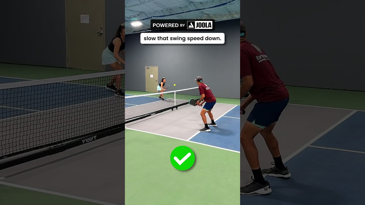 The dink mistake you're making
