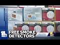 How to get free smoke detectors before the holidays