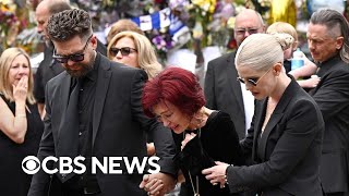 Ozzy Osbourne fans flood Birmingham streets to mourn late music icon