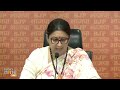 LIVE: Union Minister Smriti Irani addresses press conference at BJP Head Office, New Delhi  - 16:46 min - News - Video