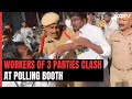 Telangana Polls 2023: Clash Broke Out Between Congress, BJP, BRS Workers At Polling Booth In Jangaon