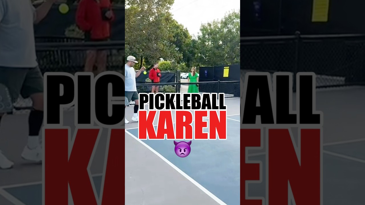 Pickleball Karen 👿