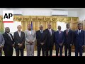 Haiti PM Garry Conille and new cabinet meet with former government ministers