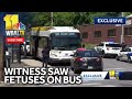 Witness recounts seeing fetuses on MTA bus