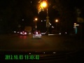 Видеорегистратор Supra SCR-430 - ночная съёмка.AVI