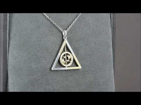 Треугольная подвеска с рыбками