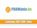 Samsung SGH-F500 video
