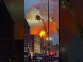 Huge fire spews from East London police station roof | REUTERS  - 00:27 min - News - Video