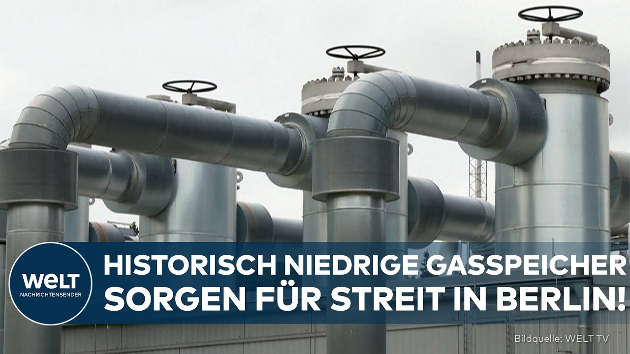 ALARM BEI GASVORRÄTEN: CDU-Ministerin verharmlost Lage – Grüne fordern Sofortmaßnahmen