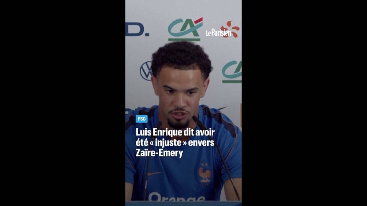 Enrique « injuste » envers Zaïre-Emery : l'aveu fait plaisir au joueur