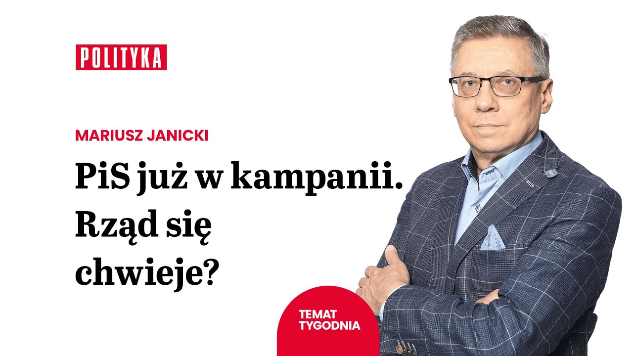 (wideo) Rząd w kryzysie, PiS w ofensywie. Wojna na górze nada ton polityce | Temat tygodnia