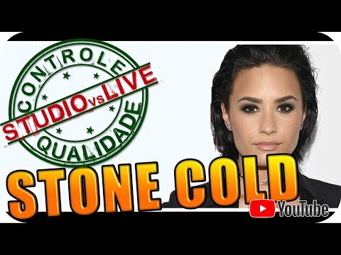 DEMI LOVATO Studio vs Live CONTROLE DE QUALIDADE Reagindo React Reação Pop Rock R&B