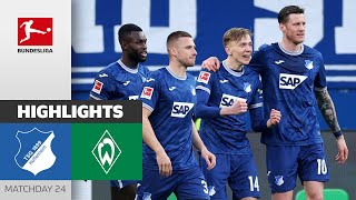 Beier Brace Secures Win! | Hoffenheim — Bremen 2-1 | Highlights | Matchday 24 – Bundesliga 2023/24