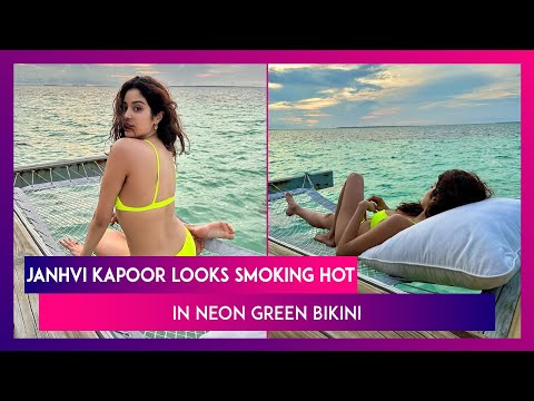 Janhvi Kapoor's pictures from her Maldives vacay go viral