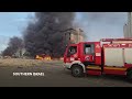 Building on fire as Iran launches new attack on southern Israel  - 00:25 min - News - Video
