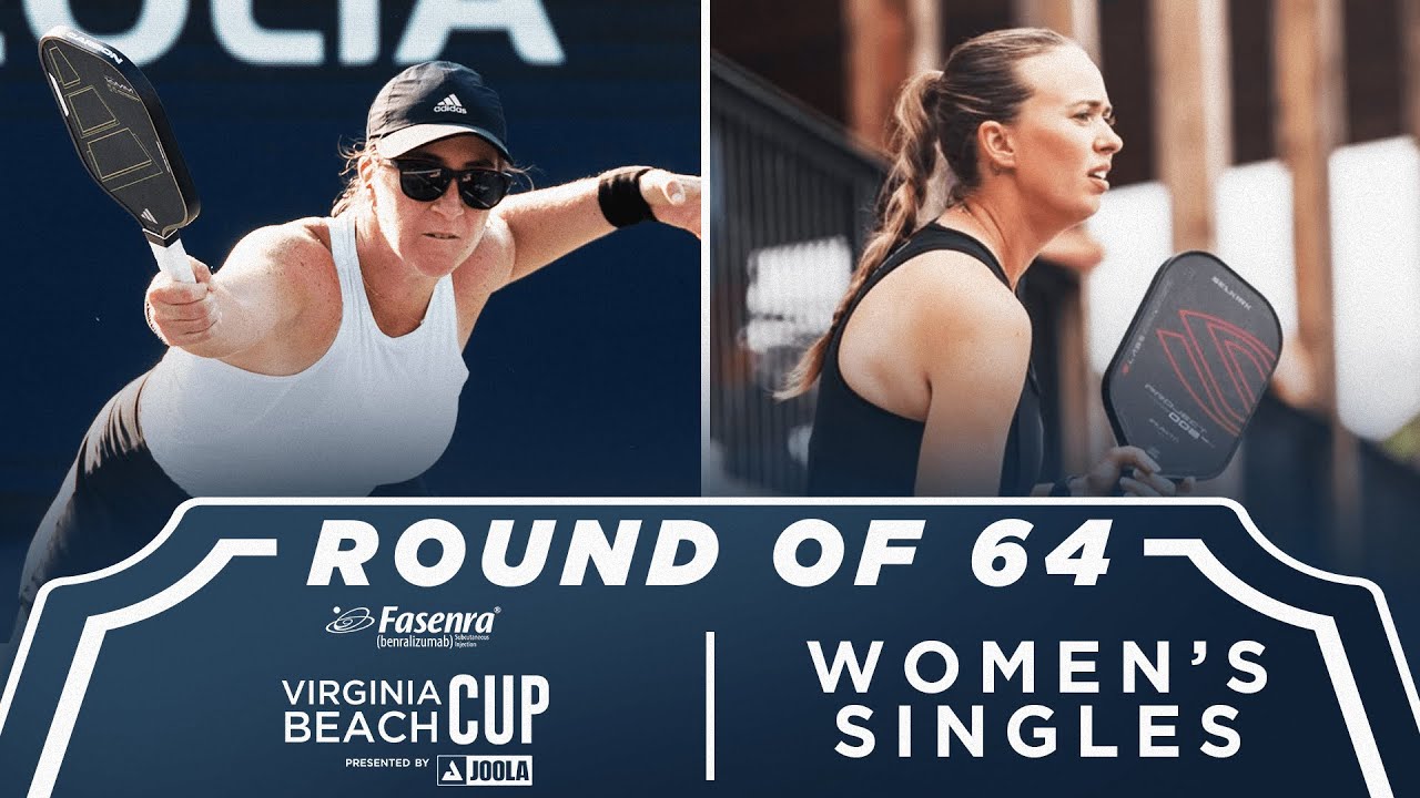 Mari Humberg v Luana Stanciu at the Fasenra Virginia Beach Cup presented by Joola