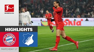 Big Win At Home! | FC Bayern München — TSG Hoffenheim 3-0 | Highlights | MD 17 – Bundesliga