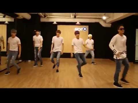 Teen Top 'ah-ah' mirrored Dance Practice