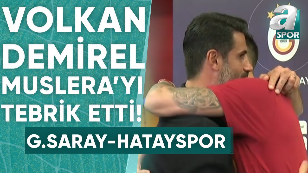 Volkan Demirel, Galatasaray Formasıyla 500'üncü Maçına Çıkan Muslera'yı Tebrik Etti / A Spor