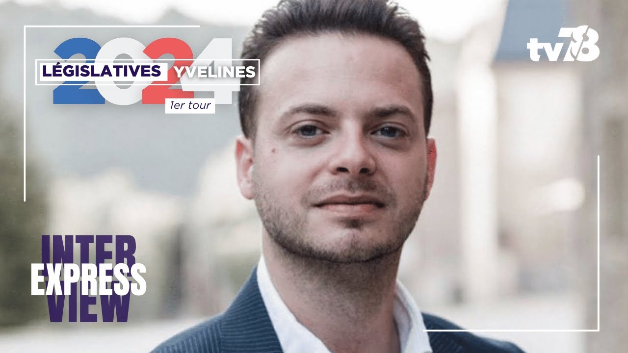 Législatives 2024 : Valentin Salvino, candidat (LR/RN) 3e circonscription des Yvelines