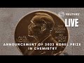 LIVE: Announcement of 2022 Nobel Prize in Chemistry