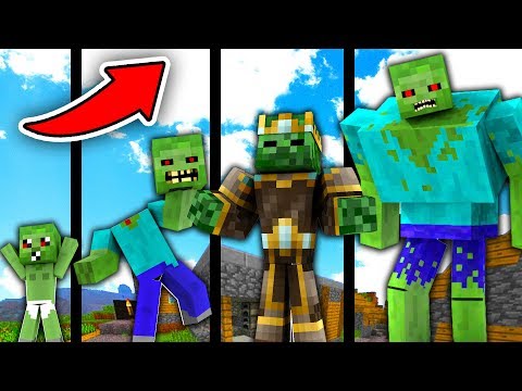 NẾU ZOMBIE CÓ CUỘC SỐNG TRONG MINECRAFT !!!! (Minecraft 