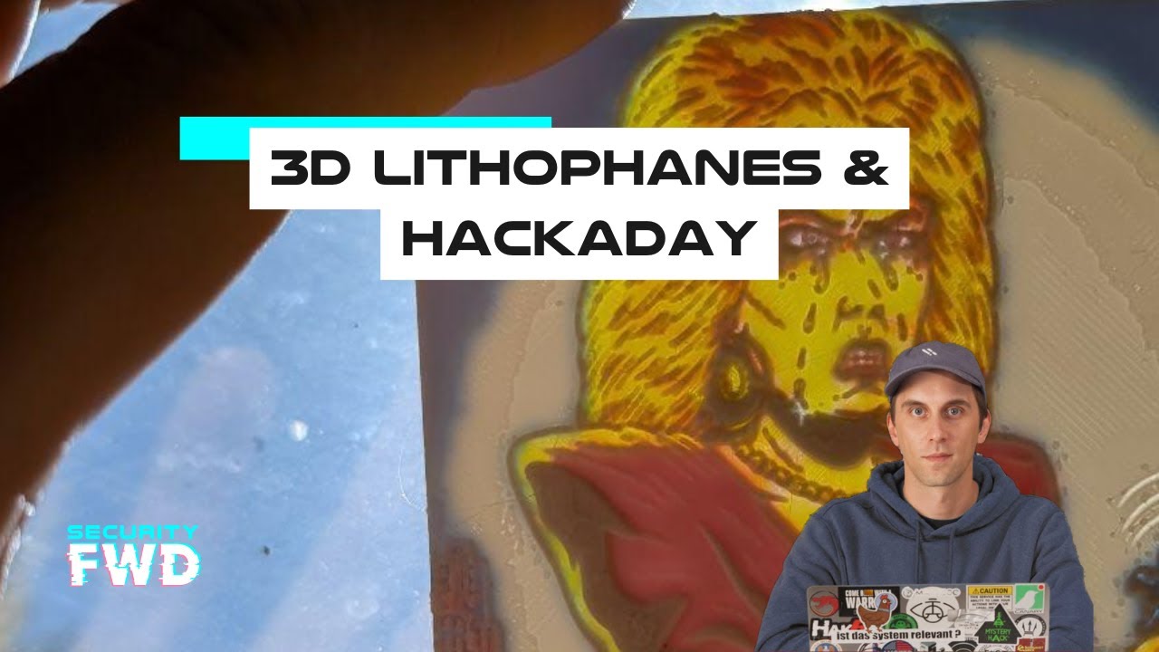 Live Hacking News - 3d Color Lithophanes & Day 1 of Supercon