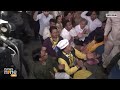 Protest Against ED Raid at Arvind Kejriwals Residence | News9 (Big Breaking)  - 01:18 min - News - Video