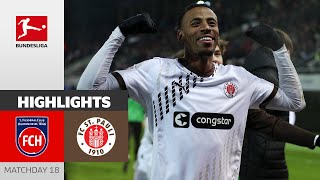 HUGE Step for St. Pauli! | 1. FC Heidenheim — St. Pauli 0-2 | Highlights | Matchday 18 – Bundesliga