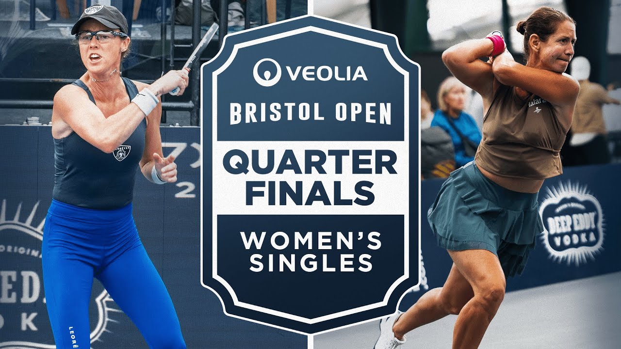 Kaitlyn Christian v Salome Devidze at the Veolia Bristol Open