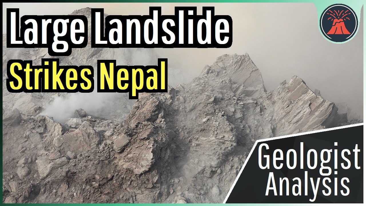 Large Landslide Strikes Nepal, Temporarily Dams River; Geologist Analysis