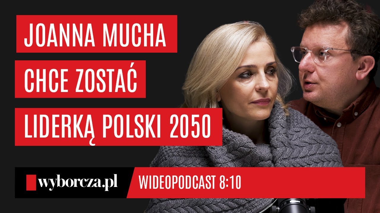 Joanna Mucha chce zostać liderką Polski 2050