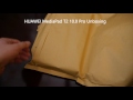 HUAWEI MediaPad T2 10.0 Pro WiFi version Unboxing and First Start