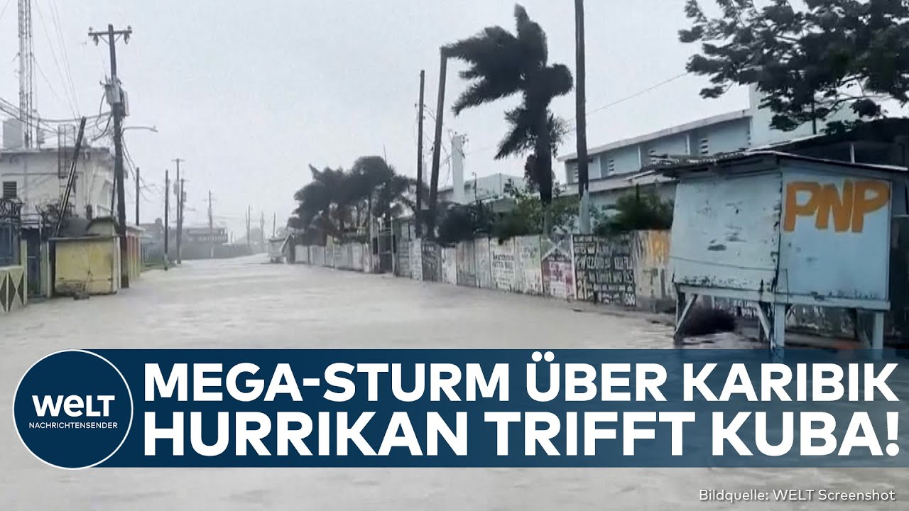 MELISSA: Hurrikan trifft auf Kuba! Mega-Sturm fegt über Karibik und richtet heftige Schäden an