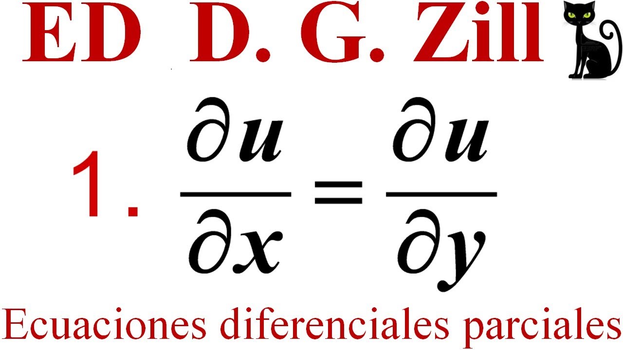 Ecuaciones derivadas parciales