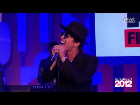 Bruno Mars Young Girls MTV Live