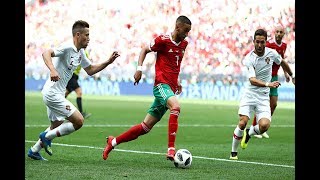 انبهار الاعلام المصري بقوة المنتخب المغربي أمام البرتغال - شكرا اسود ...