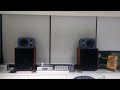 TANNOY System 800 and FISHER X100C