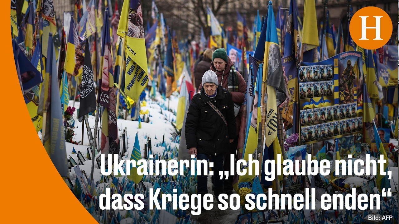 Vierter Jahrestag der russischen Invasion