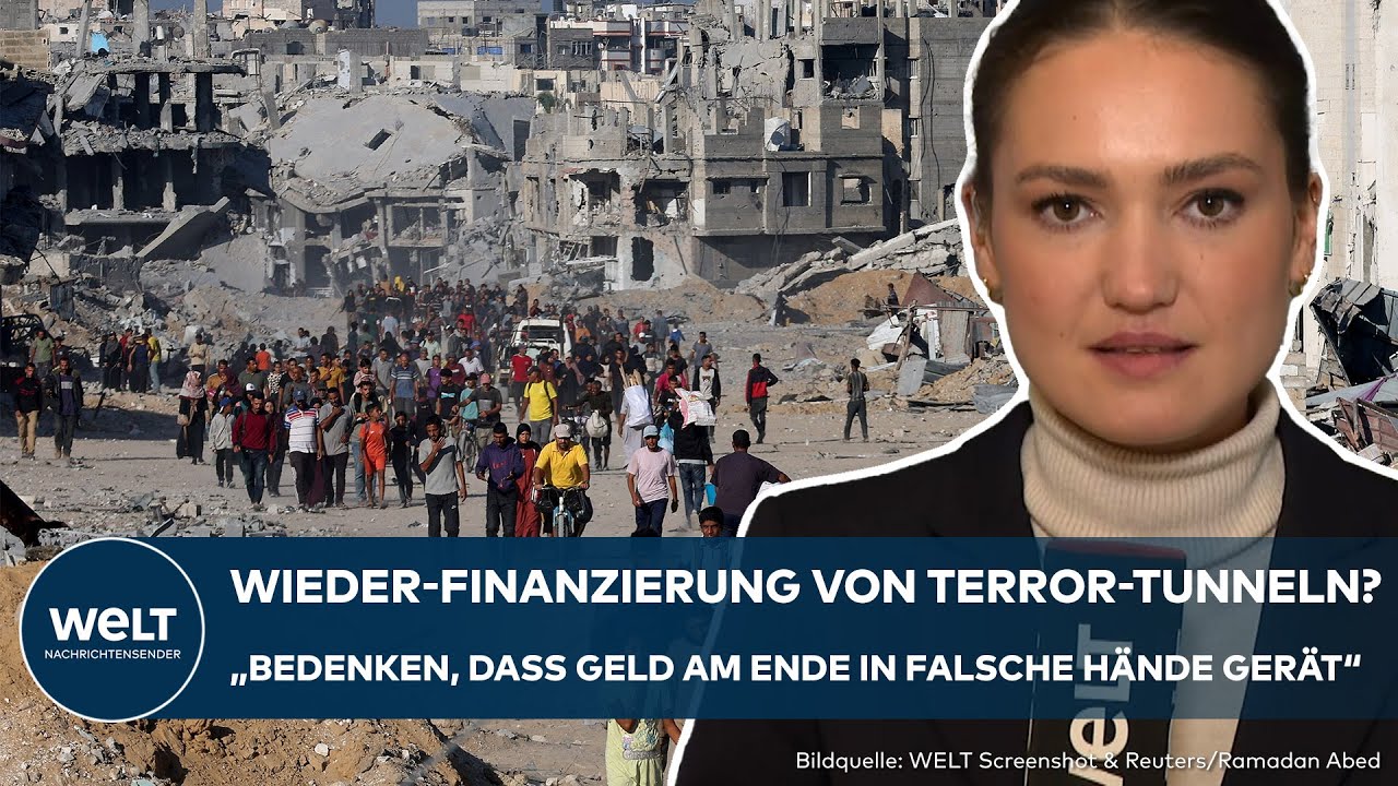 GAZA: Merz sagt Millionen für Wiederaufbau zu – Sorge vor ungewollter Terror-Finanzierung