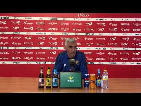 LA PREVIA / CD Teruel - Sevilla Atlético / VICENTE PARRAS (Entrenador Teruel) J8 - 1ª RFEF G2 / Fuente: YouTube CD Teruel