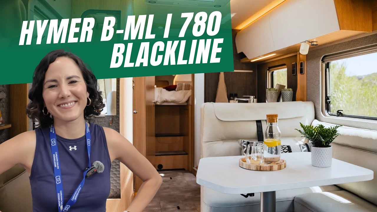 WOHNMOBIL TEILINTEGRIERT 2026 Neuheiten Hymer B-ML I 780 BlackLine